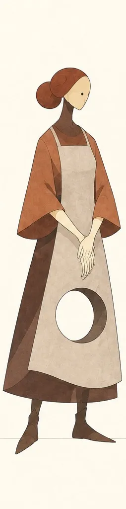 Drawing of Innkeeper Rowan.